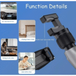 Suporte Celular Carro Mesa Multifuncional 360 Graus Kapbom KA-C207 - Imagem 5