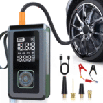 Calibrador Compressor Pneu Bomba De Ar e Auxiliar de Partida Starter Portátil YT168 - Imagem 2