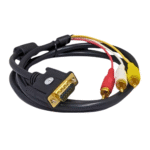 Cabo VGA para 3RCA 1,5 Metros Kapbom KAP-VGA-3RCA - Imagem 4