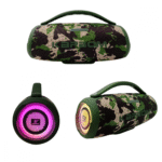 Caixa de Som Bluetooth Portátil À Prova D'agua 15W BASS LED TWS Kapbom KA-8418 - Imagem 3