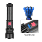 Lanterna Tática Portátil Bateria Recarregável Luz LED 20W com Alça Altomex AL-B1915 - Imagem 4