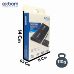 Case Externa Adaptador para HD Externo e SATA II com conexão USB para Notebook e PC Exbom CGHD-10 - Imagem 10