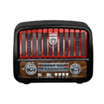 Rádio Retro 3W Bluetooth 5.1 com Lanterna Eletromex EL-1303 - Imagem 5