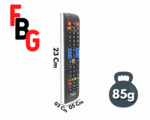 Controle Remoto Para Smart TV Samsung Com Tecla Netflix e Amazon FBG 9012 - Imagem 4