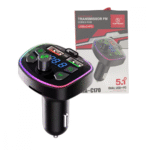 Carregador Transmissor Veicular Bluetooth 5.1 com Porta USB + TIPO-C Kapbom KA-C170