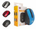 Mouse Sem Fio com Conector Mini USB para Notebook e PC H-801 (***DISPONÍVEL SOMENTE PRETO)