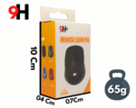 Mouse Sem Fio com Conector Mini USB para Notebook e PC H-801 (***DISPONÍVEL SOMENTE PRETO) - Imagem 8