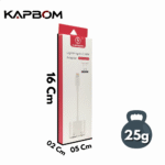Adaptador Lightning IOS para P2 / IP Kapbom KA-F05 - Imagem 5