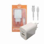 Carregador Completo TIPO-C 5.1A com 02 Portas USB 20W TURBO Altomex AL-7709-TY