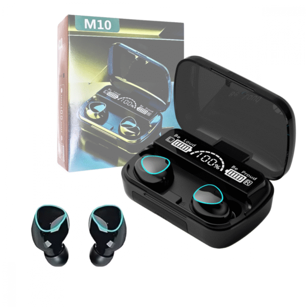 Fone de Ouvido Intra Auricular Bluetooth com Case de Carregamento LED Digital Altomex M10