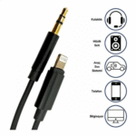 Adaptador Lightning IOS para P2 3.5 AUX Altomex KAP-C32 / AL-C23 - Imagem 2