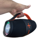 Caixa de Som Bluetooth Portátil À Prova D'agua 100W LED RGB TWS Eletromex EL-1093 - Imagem 6