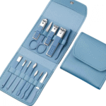 Kit Cortador de Unhas 12 em 1 Conjunto de Manicure Pedicure de Aço Inoxidável Eletromex EL-1552 - Imagem 3