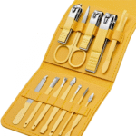 Kit Cortador de Unhas 12 em 1 Conjunto de Manicure Pedicure de Aço Inoxidável Eletromex EL-1552 - Imagem 4