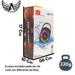 Caixa de Som Bluetooth Portátil À Prova D'agua Alça Clip Mosqueteiro 5W Altomex CLIP 5 PRO - Imagem 7