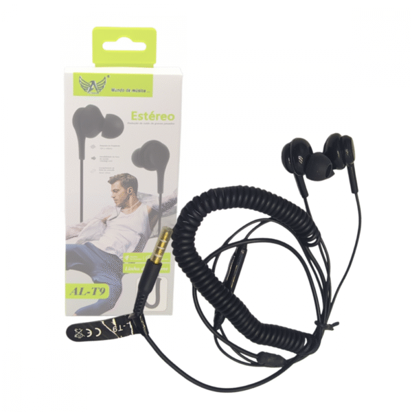 Fone de Ouvido Intra Auricular Com Fio Cabo Telefone e Controle de Volume Altomex AL-T9