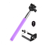 Bastão Pau de Selfie Suporte Celular c/ Controle Disparador Bluetooth Altomex ZB-007 - Imagem 5