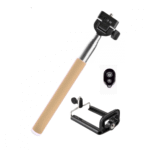 Bastão Pau de Selfie Suporte Celular c/ Controle Disparador Bluetooth Altomex ZB-007 - Imagem 6