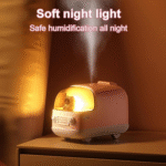 Umidificador de Ar Doméstico Aparelho Difusor Vaporizador de Mini Ônibus com LED 350ml Altomex AL-1689 (***DISPONÍVEL SOMENTE 05 BRANCO) - Imagem 5