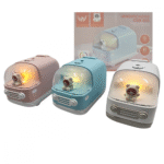 Umidificador de Ar Doméstico Aparelho Difusor Vaporizador de Mini Ônibus com LED 350ml Altomex AL-1689 (***DISPONÍVEL SOMENTE 05 BRANCO)