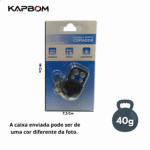 Controle Remoto Copiador / Clonador p/ Portão e Alarme Residencial Kapbom KA-1168 - Imagem 4