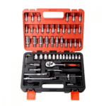 Jogo Soquetes Maleta 53 Peças Completo Bits Catraca Kit Ferramentas Kapbom KA-6090 - Imagem 8