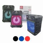 Caixinha De Som Bluetooth LED RGB Alta Qualidade 10W Suporte Celular Kapbom KA-9103