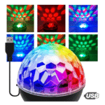 Mini Globo de Luzes LED Festas 5W com FIO conexão USB Eletromex EL-1953 - Imagem 2