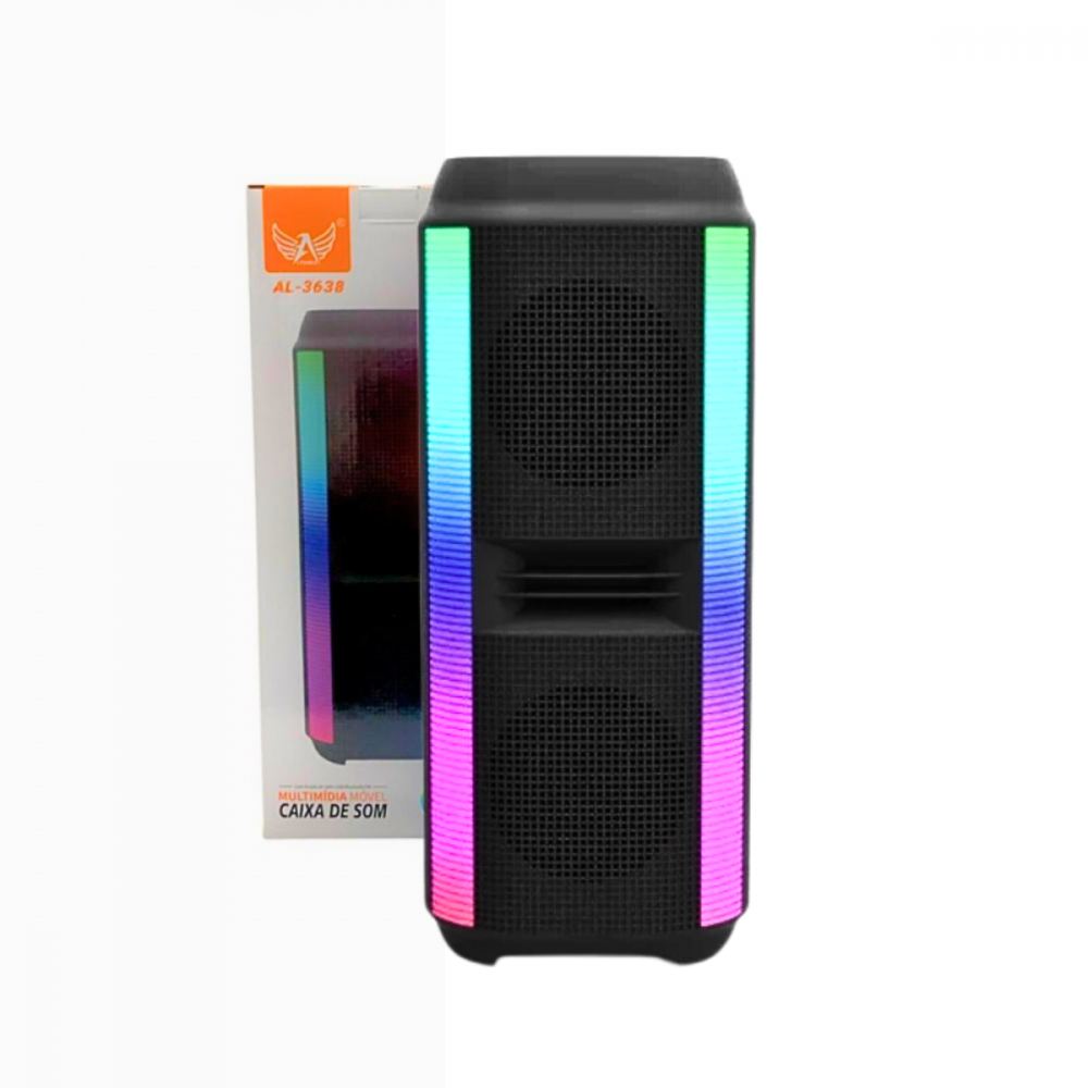 1125131124h8ic1jkhi6.png Caixa de Som LED Bluetooth 30W Altomex AL-3638 (***DISPONÍVEL 07 UNIDADES) - Imagem 1