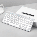 Teclado Portátil Bluetooth Sem Fio Ultra Fino Tablet Celular Notebook Computador ELETRO EL-2101 - Imagem 2