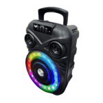 Caixa de Som LED RGB Bluetooth Entrada Microfone 5W 2000W PMPO Altomex AL-8062 - Imagem 2