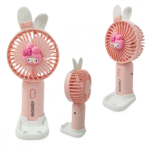 Mini Ventilador Portátil Recarregável de Mesa Cooler Star Hmaston 677-59 - Imagem 2