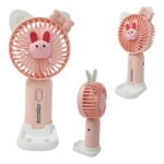 Mini Ventilador Portátil Recarregável de Mesa Cooler Star Hmaston 677-59 - Imagem 4