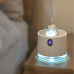 Umidificador de Ar Doméstico Aparelho Difusor Vaporizador de Nave Espacial com LED 500ml Altomex AL-Z699 - Imagem 7