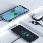 Carregador Magnético Por Indução 15W Carregamento Turbo USB Conector TIPO-C Eletromex EL-2906 - Imagem 3