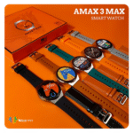Relógio Inteligente Smartwatch 52mm com 02 Pulseiras AMAX 3 MAX (***DISPONÍVEL SOMENTE 03 LARANJA) - Imagem 11