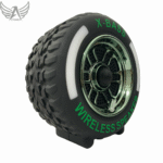 Caixa de Som Roda Pneu Carro com LED Altomex AL-779 PRO (***DISPONÍVEL SOMENTE 05 PRATA COM AZUL) - Imagem 3