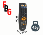 Controle Remoto Compatível com Receptor Parabolica Elsys FGB-7901 - Imagem 4