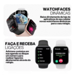Relógio Inteligente Smartwatch Tela Infinita Digital 45mm M8 PRO MAX - Imagem 7