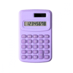 Mini Calculadora Eletrônica Portátil Colorida Tela LCD Digital Kapbom KA-6070 (***DISPONÍVEL SOMENTE BRANCO) - Imagem 4