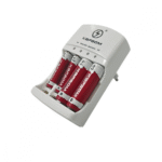 Carregador de Pilhas com LED + 02 Pilhas AAA + 02 Pilhas AA Recarregáveis Kapbom KA-1368 - Imagem 3