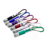 Caneta Laser 3 Em 1 Mini Lanterna Chaveiro LED Altomex AL-1281 - Imagem 2