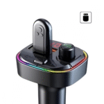 Carregador Transmissor Veicular com MP3 Player Bluetooth RGB 30V KA-C158 / AL-2105D - Imagem 2