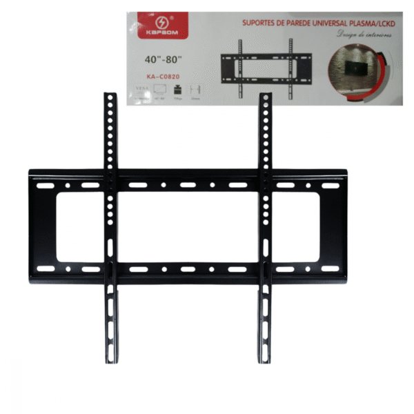 Suporte TV FIXO Universal TV LCD/LED 40"- 80" polegadas Kapbom KA-C0820