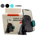 Suporte Veicular Universal para Celular com Trava e Ventosa de Fixação Exbom K553