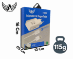 Carregador Completo 30W com Cabo Móvel V8 TURBO Altomex A-D05 - Imagem 4