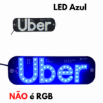 Placa UBER Painel Letreiro Luminoso LED Vidro Para-brisa KA-1129 / AL-1138 - Imagem 7