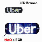 Placa UBER Painel Letreiro Luminoso LED Vidro Para-brisa KA-1129 / AL-1138 - Imagem 6