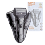 Barbeador Elétrico Profissional 3 em 1 Shaver Aparador de Pelos Recarregável Bivolt Eletromex EL-5110