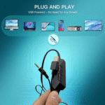 Caixa de Som Alto Falante RGB Bluetooth - Computador Notebook P2 USB AL-3868 - Imagem 6